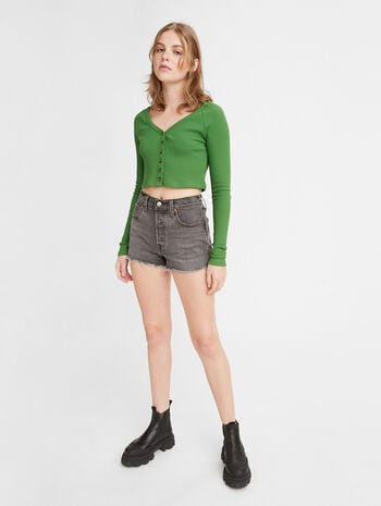 LEVI'S 501® ORIGINAL HIGH-RISE JEAN SHORTS