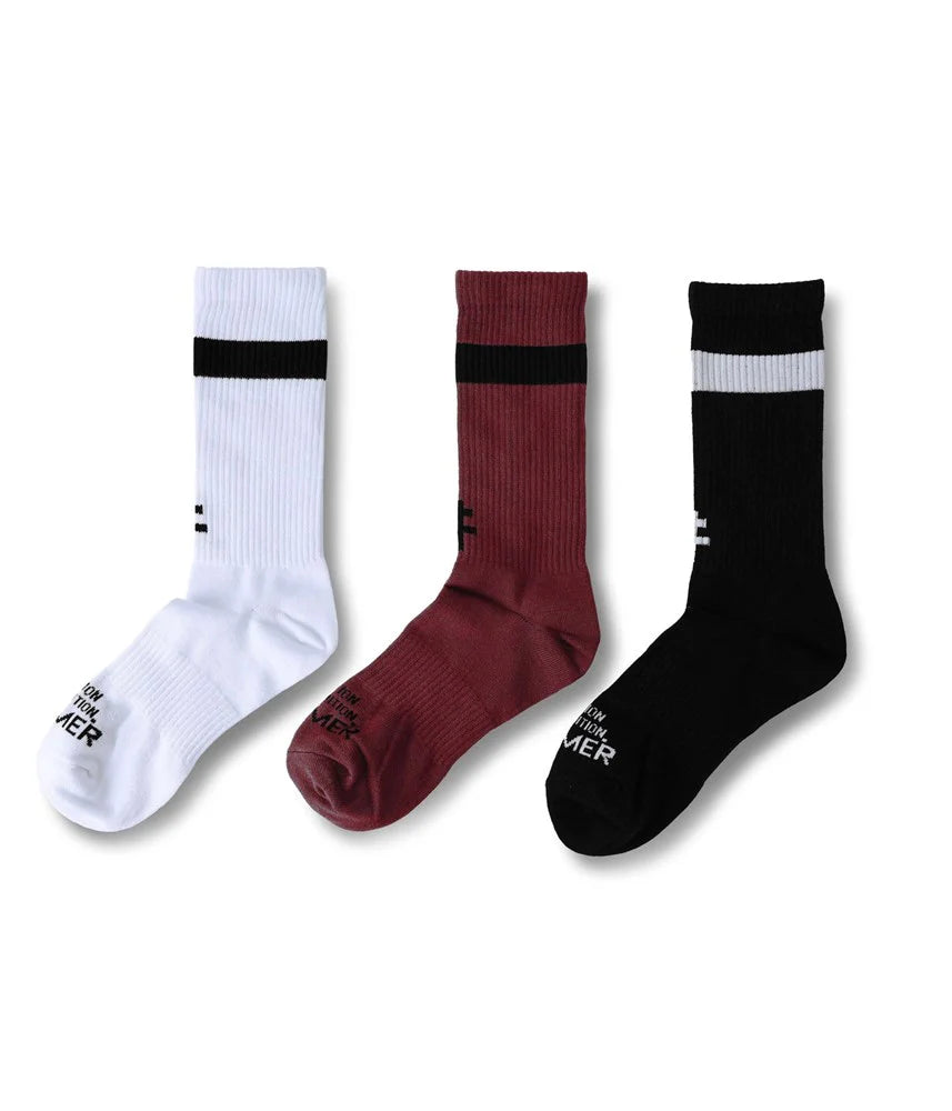 FORMER FRANCHISE SOCK 3 PK // MULTI