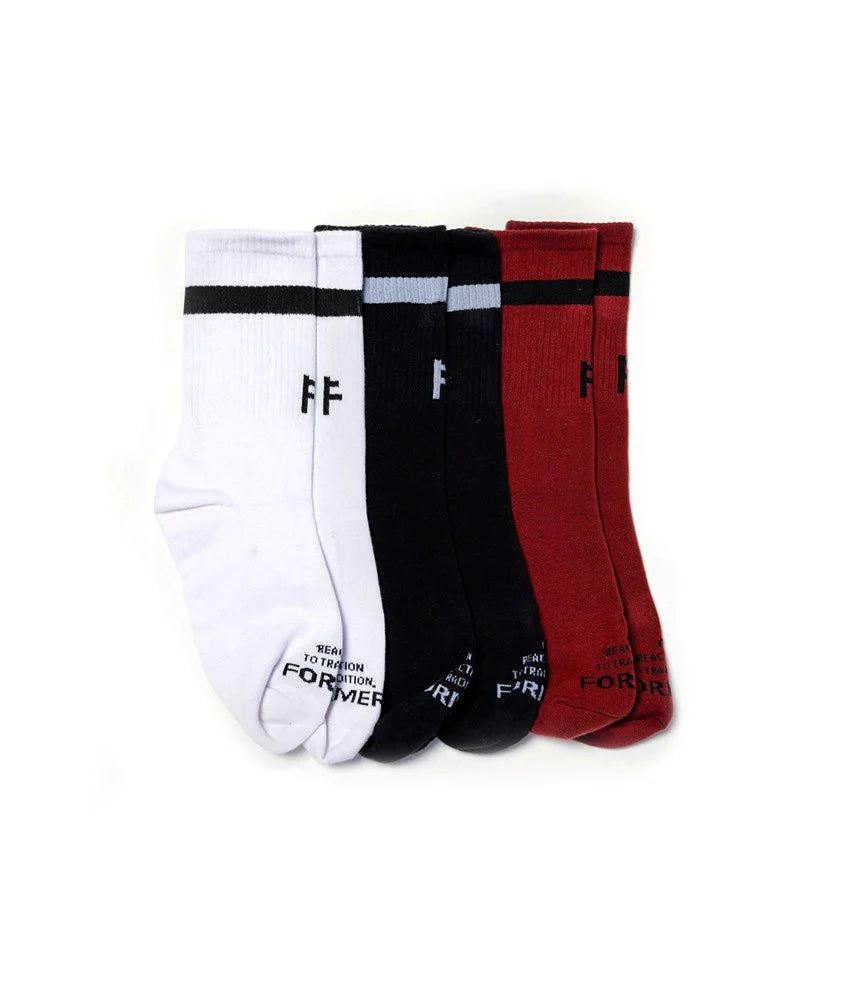 FORMER FRANCHISE SOCK 3 PK // MULTI