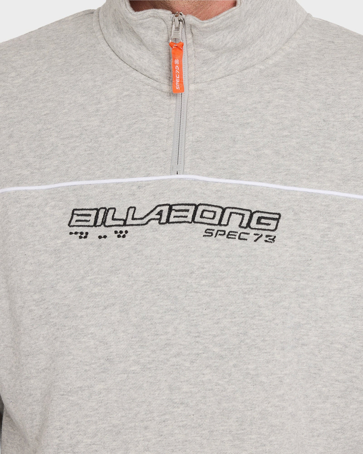Mens Spec 73 Quarter Zip Fleece Pullover -BILLABONG
