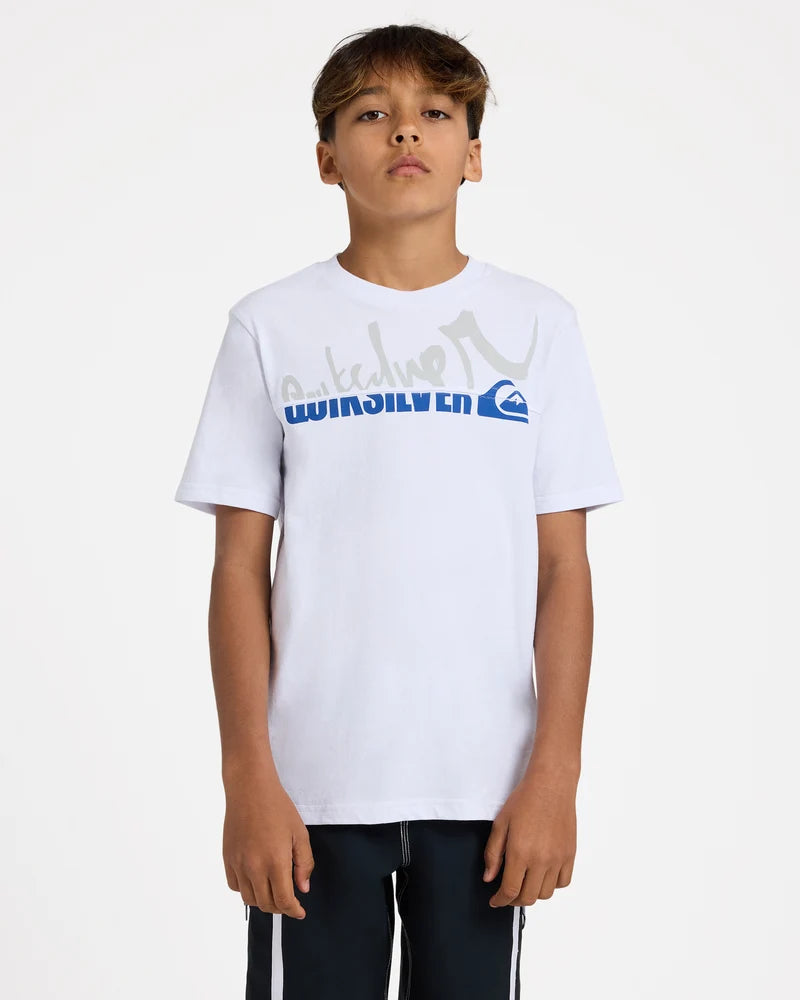 QUIKSILVER YG Spliced SS Youth Shirt