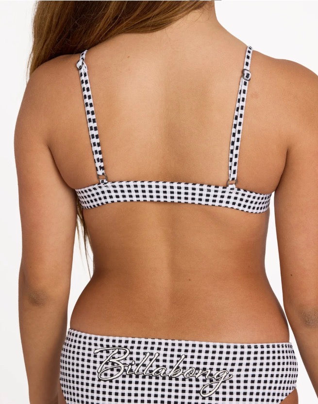 Billabong Gingham Crush Tri Set Girls