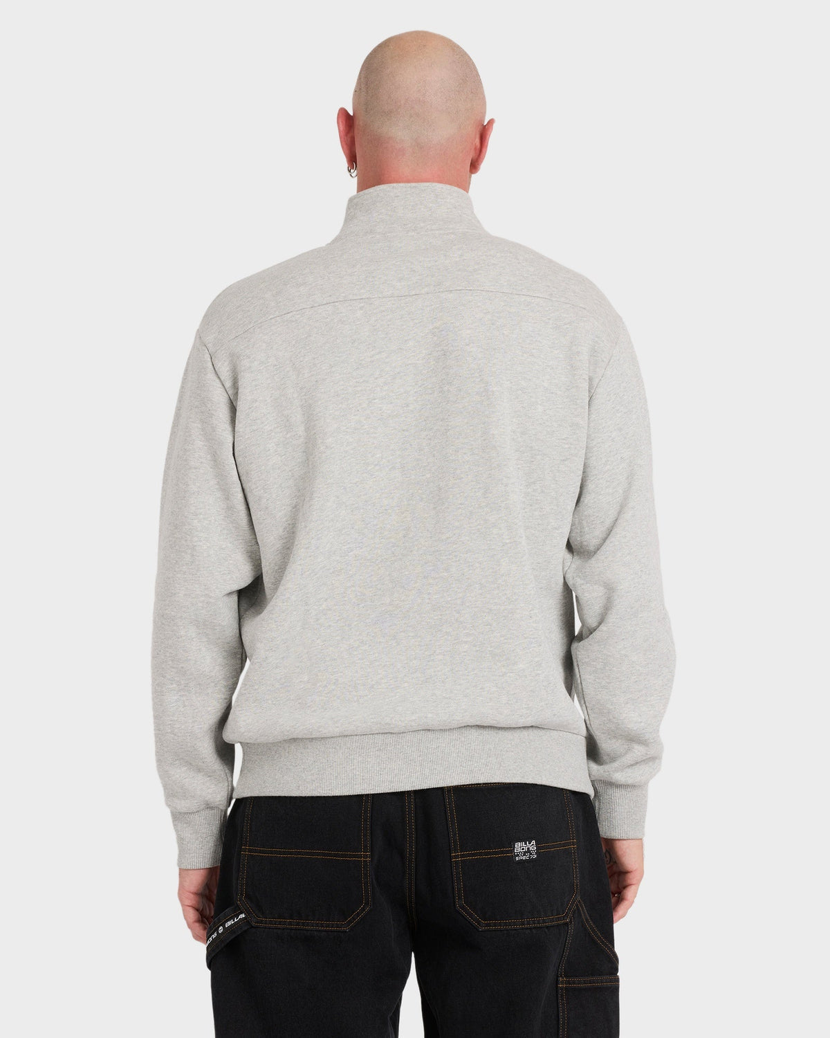 Mens Spec 73 Quarter Zip Fleece Pullover -BILLABONG