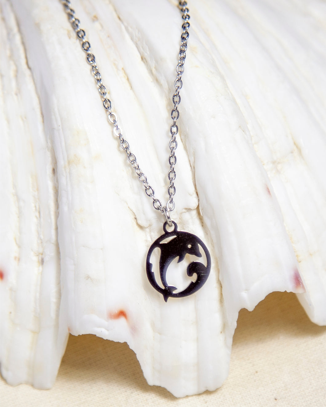 OSHEANA  Dolphin Necklace