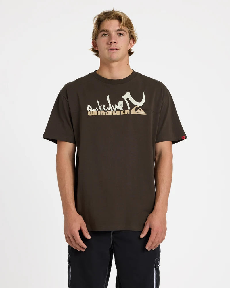 QUIKSILVER YG Spliced SS Tee
