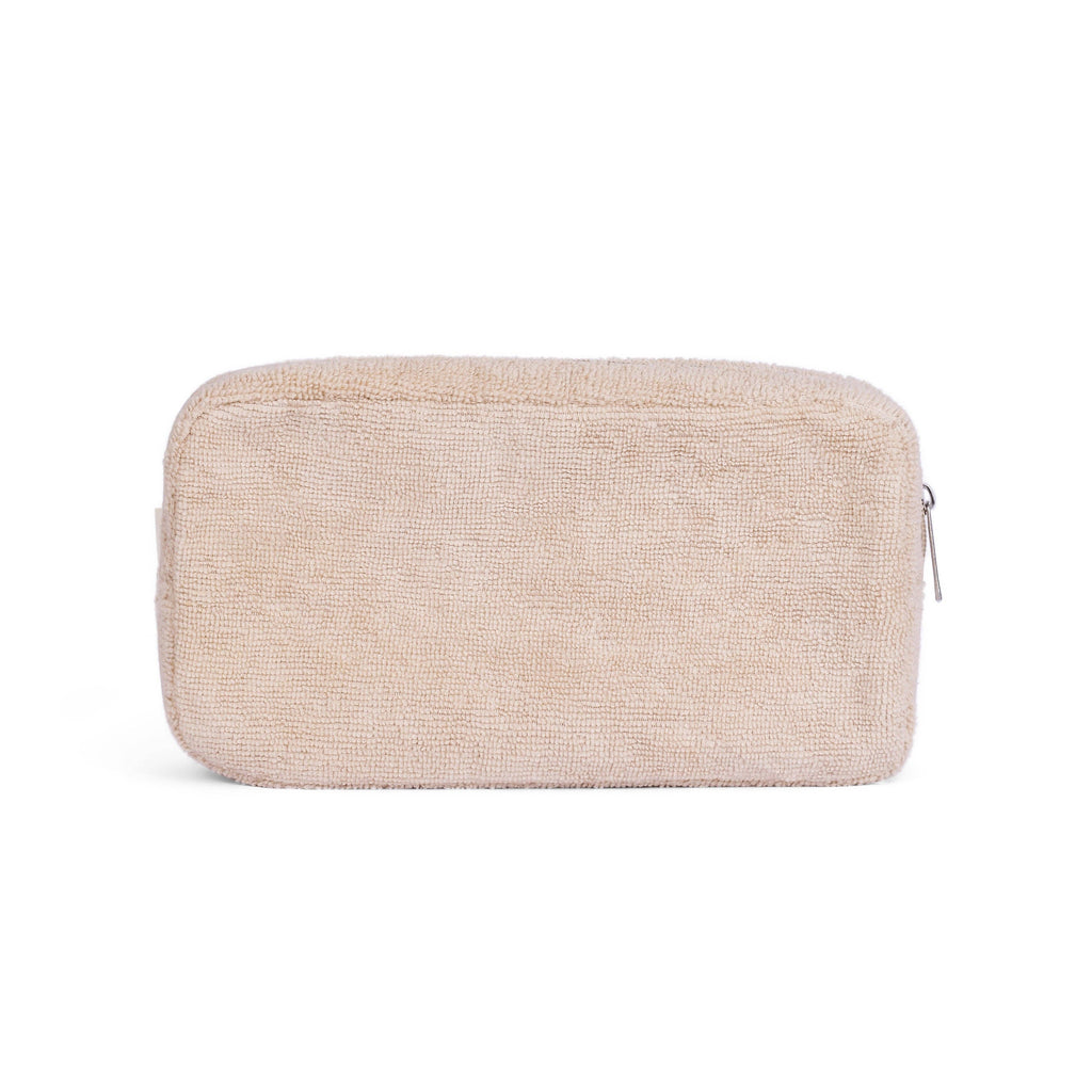 AVOCADO ZINC - Terry Towelling Pouch - Latte