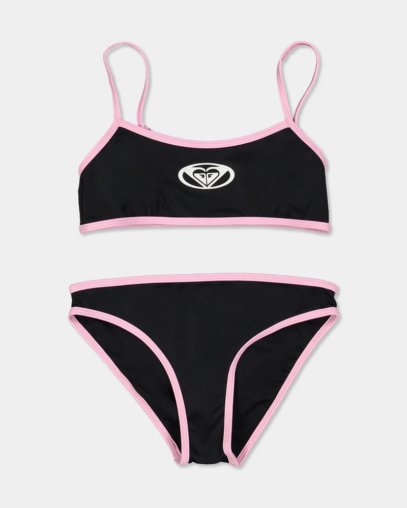 ROXY Girls 8-16 Swell Time Bralette Two Piece