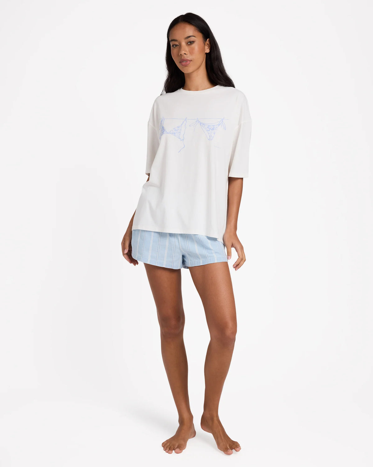 Womens Just Add Bikini T-Shirt- BILLABONG