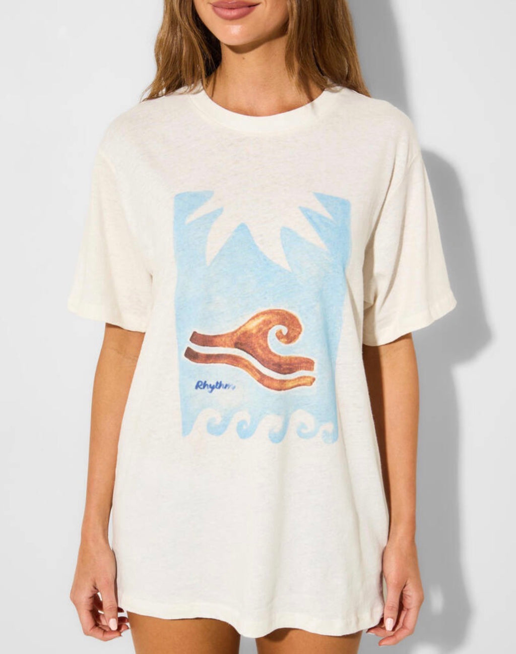 Rhythm Ocean Wave Oversized T-Shirt