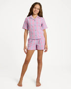 Girls 8-16 Phoebe Check Woven Shorts - ROXY