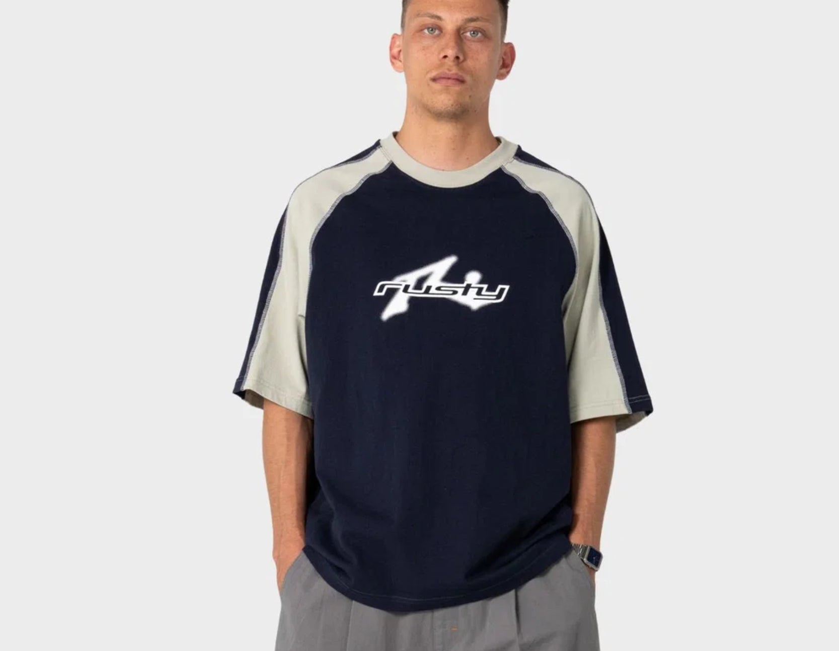 Rusty Fade-R Short Sleeve Tee