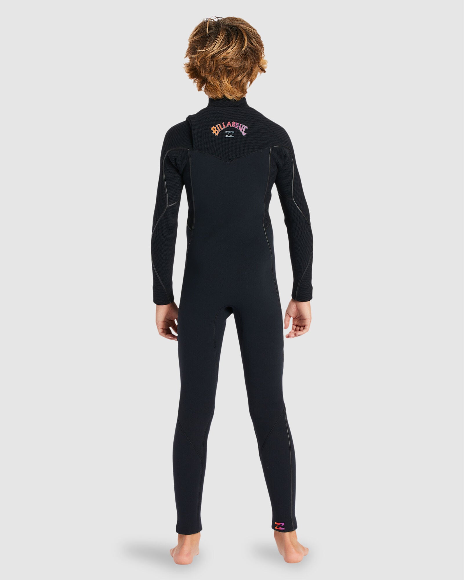 BILLABONG Boys 8-16 302 Furnace Comp Chest Zip Wetsuit