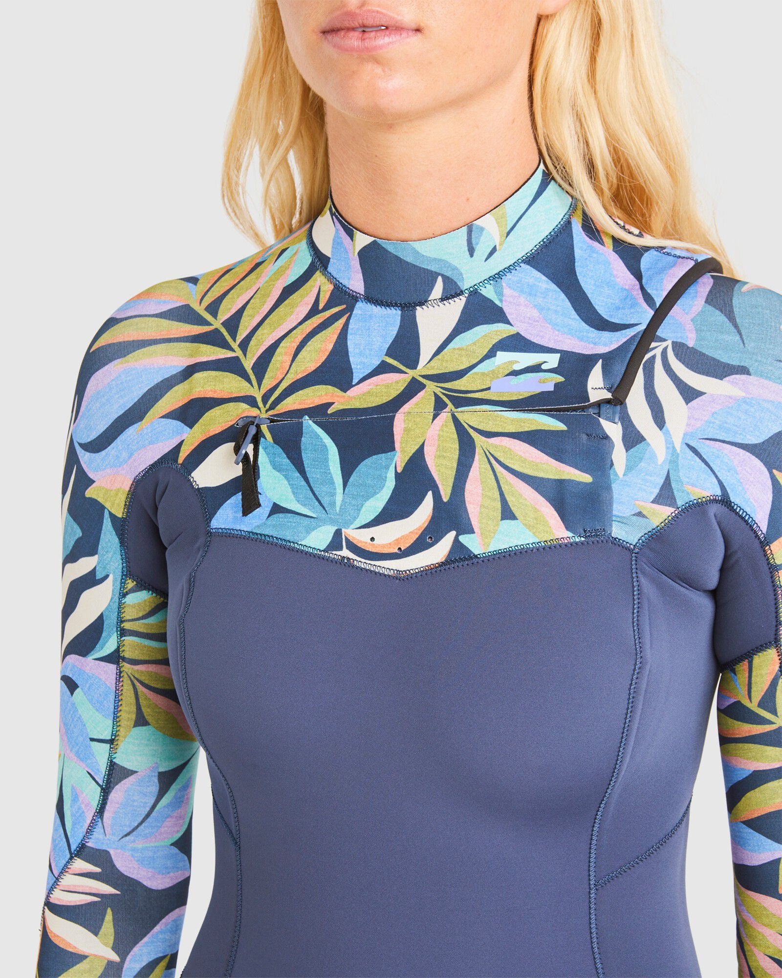 Billabong 3/2 mm Synergy Chest Zip Steamer Wetsuit