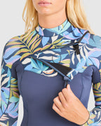 Billabong 3/2 mm Synergy Chest Zip Steamer Wetsuit