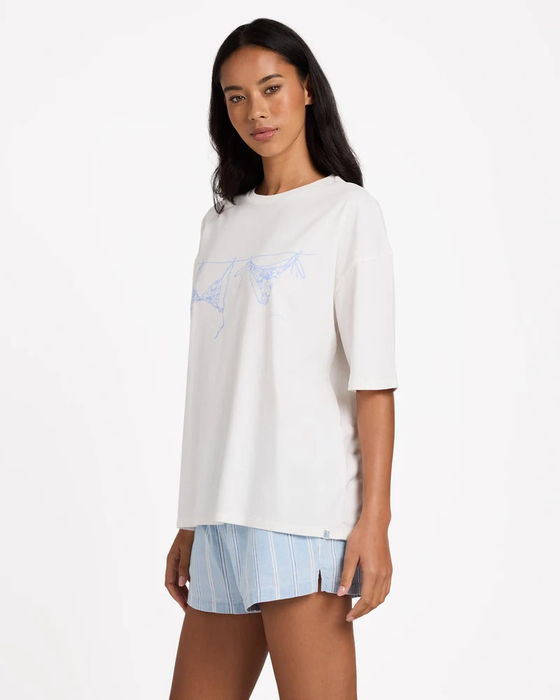 Womens Just Add Bikini T-Shirt- BILLABONG