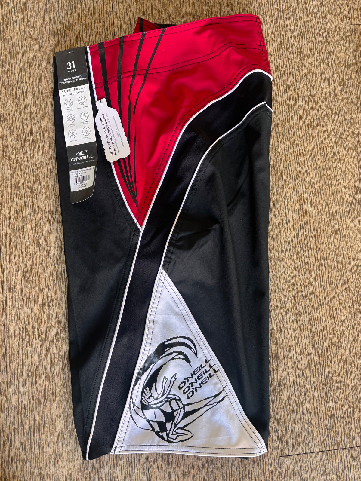 O’NEILL SUPERFREAK RE ISSUE YK2 22 - BLK BLACK