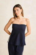 Rhythm Contrast Strapless top