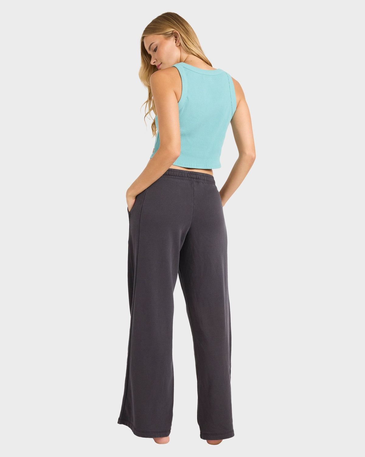 Womens The Avery Wide Leg Trackpants -BILLABONG