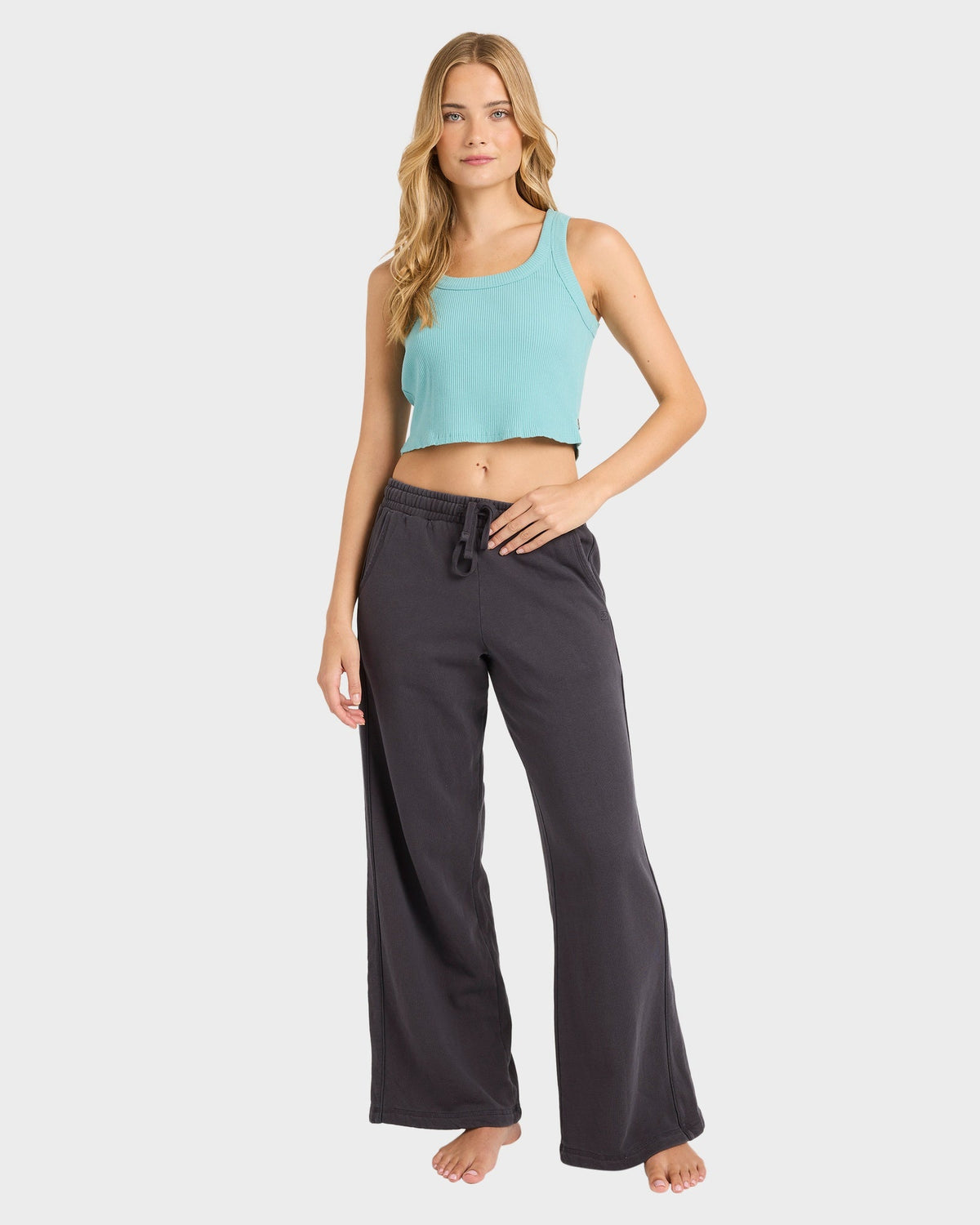 Womens The Avery Wide Leg Trackpants -BILLABONG