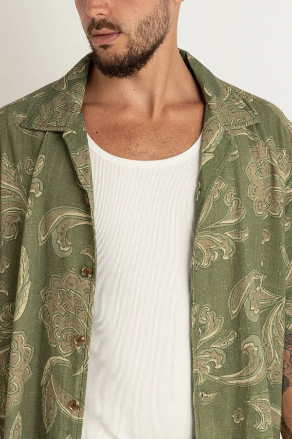 RHYTHM Astral Bloom Ss Shirt