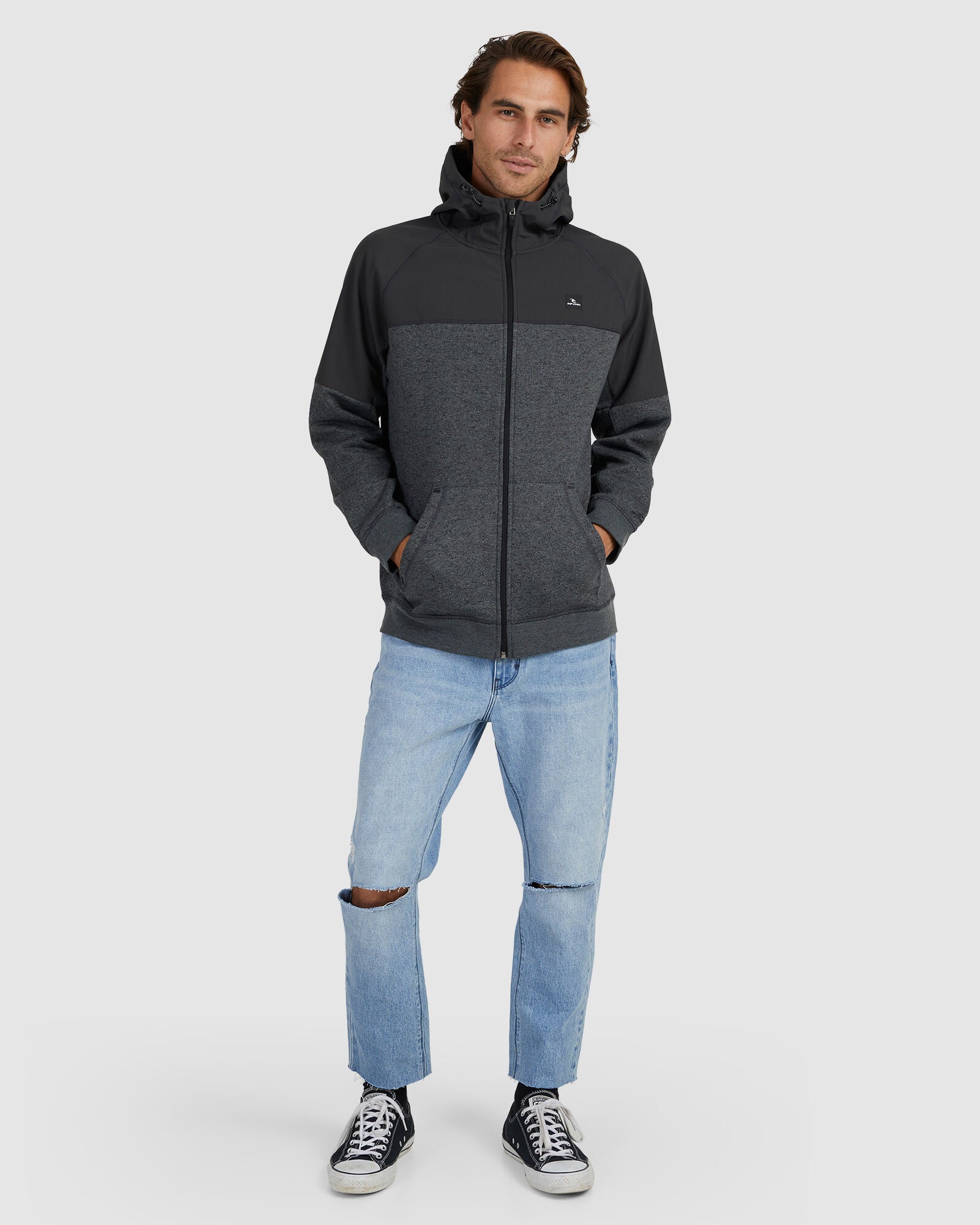 RIP CURL - Viral Anti-Series Zip Through Hooded Fleece