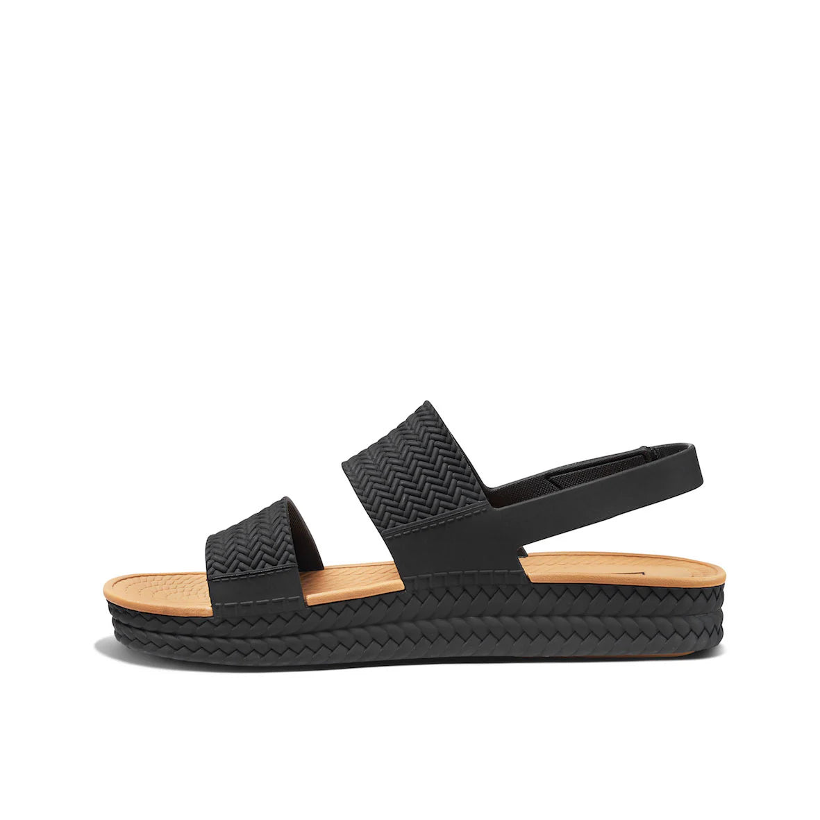 REEF Womens Water Vista - Black/Tan