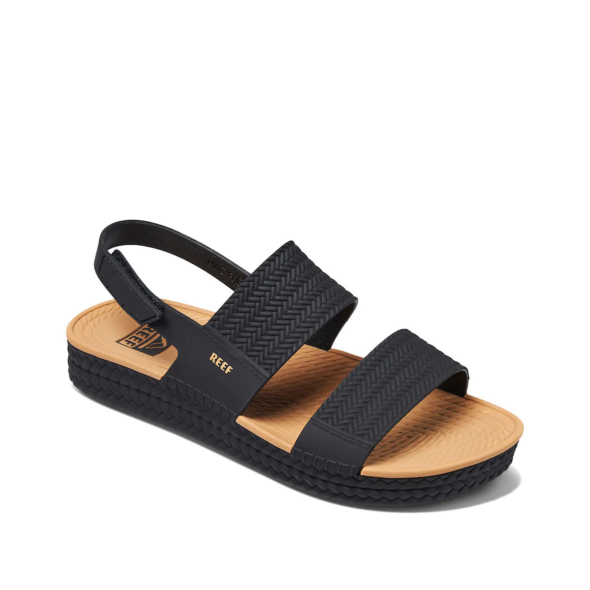 REEF Womens Water Vista - Black/Tan