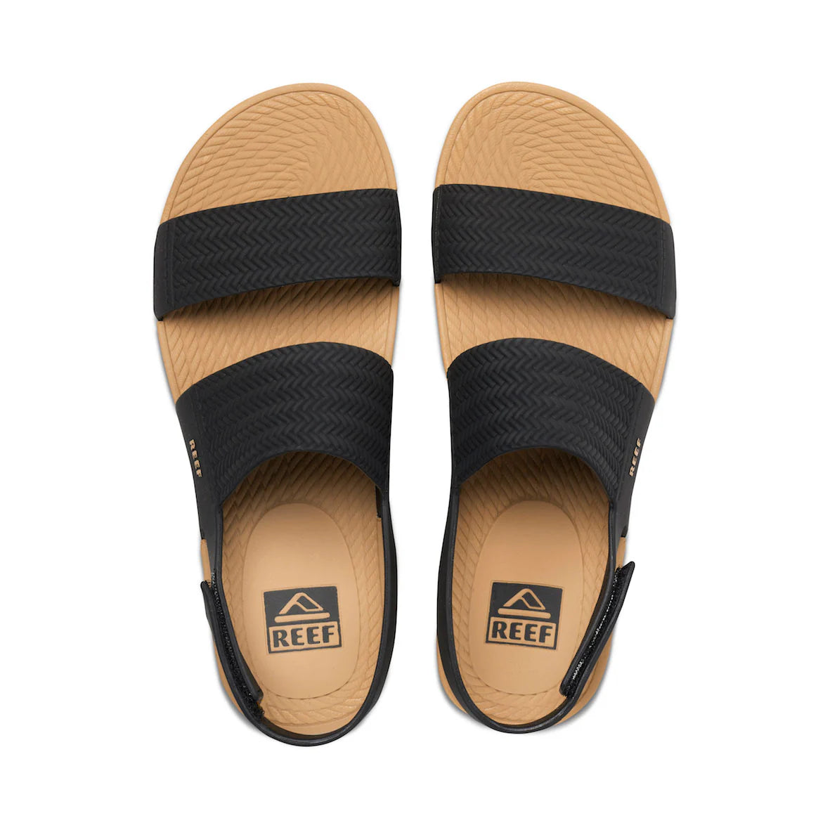 REEF Womens Water Vista - Black/Tan