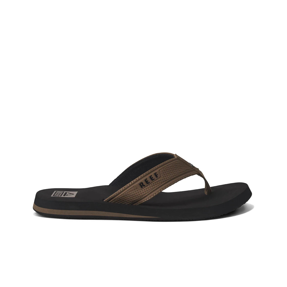 REEF Mens Layback - Black / Tan