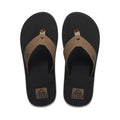 REEF Mens Layback - Black / Tan