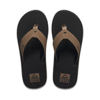 REEF Mens Layback - Black / Tan