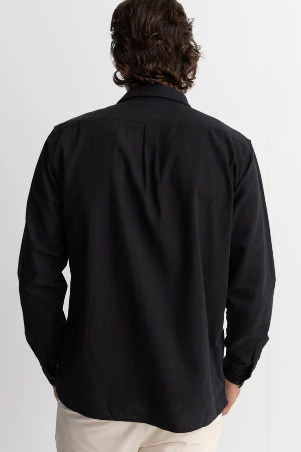 RHYTHM Classic Linen Ls Shirt
