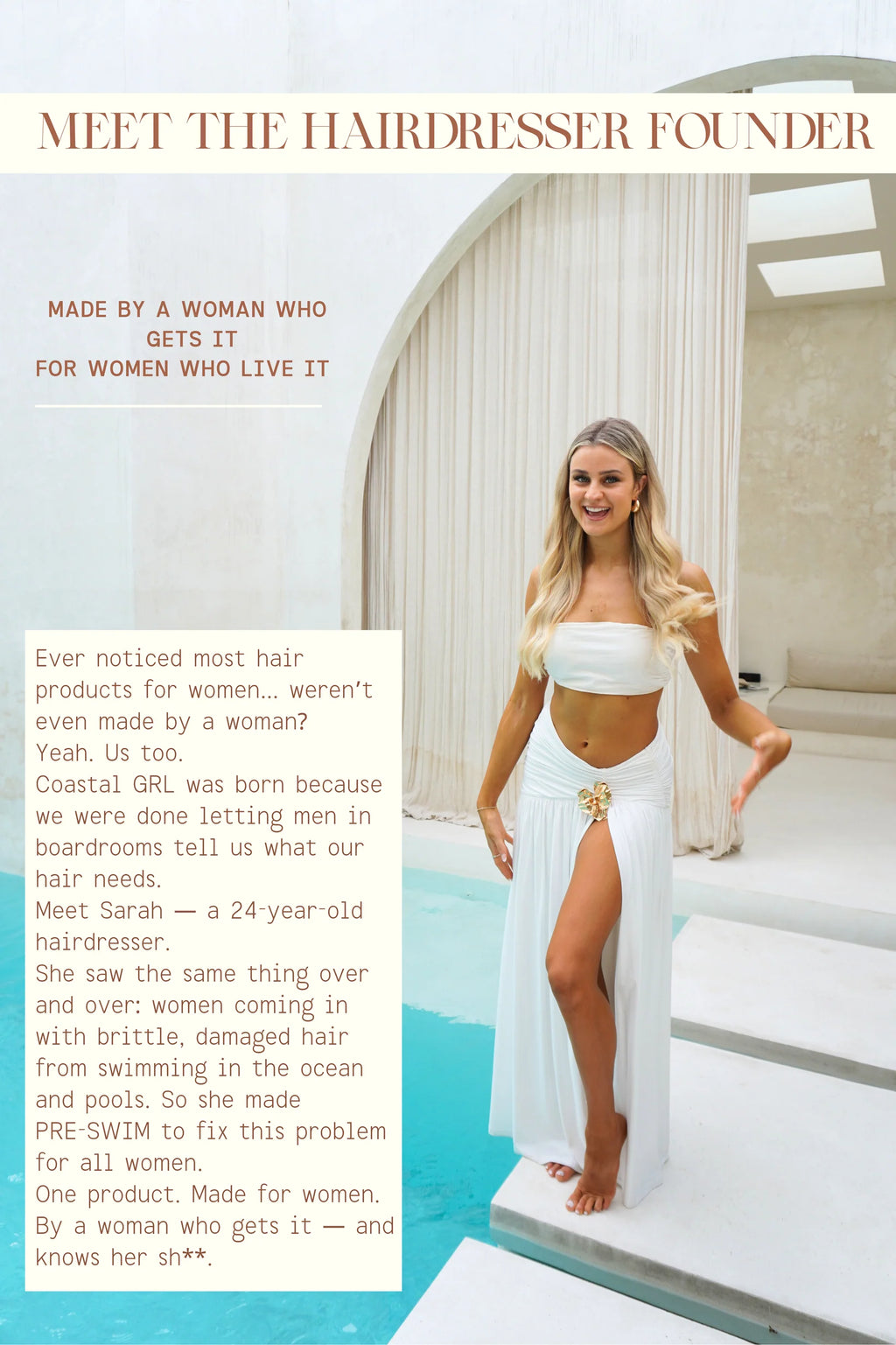COASTAL GRL PRE-SWIM Saltwater & Chlorine Hair Protectant
