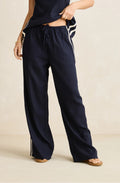 Rhythm Contrast Linen Pant