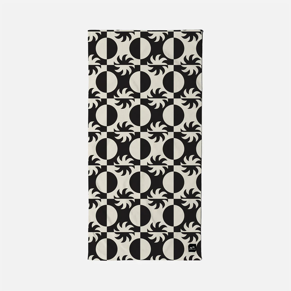 SLOWTIDE Dually Beach Towel - Black