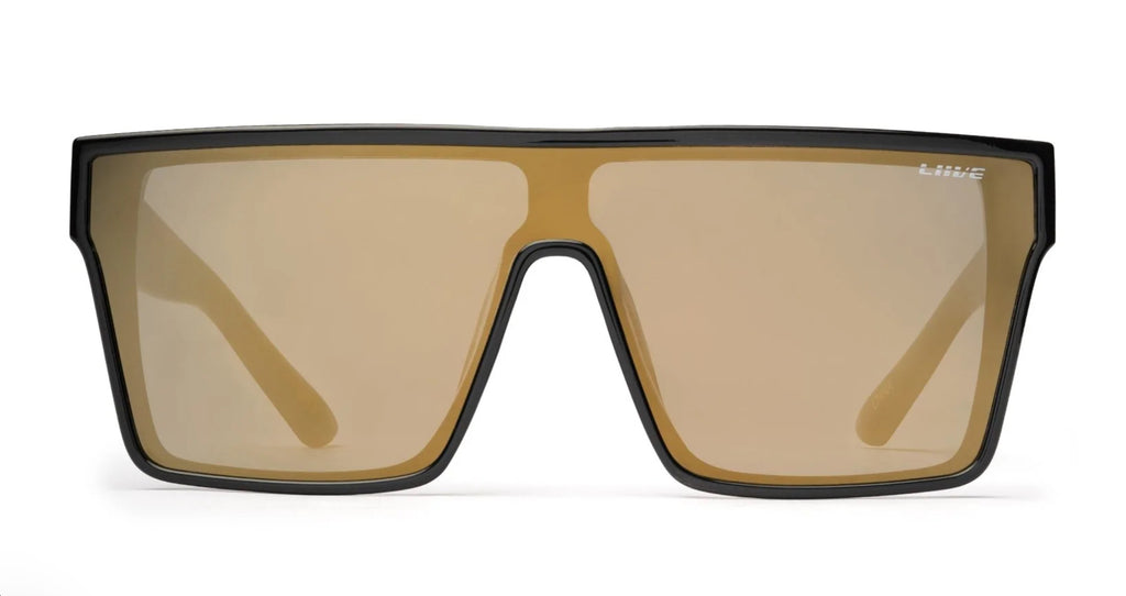Liive Wasteland Gold Mirror Black