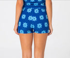 Rusty Bloom Towelling Booty Short Royal Blue/ Blue