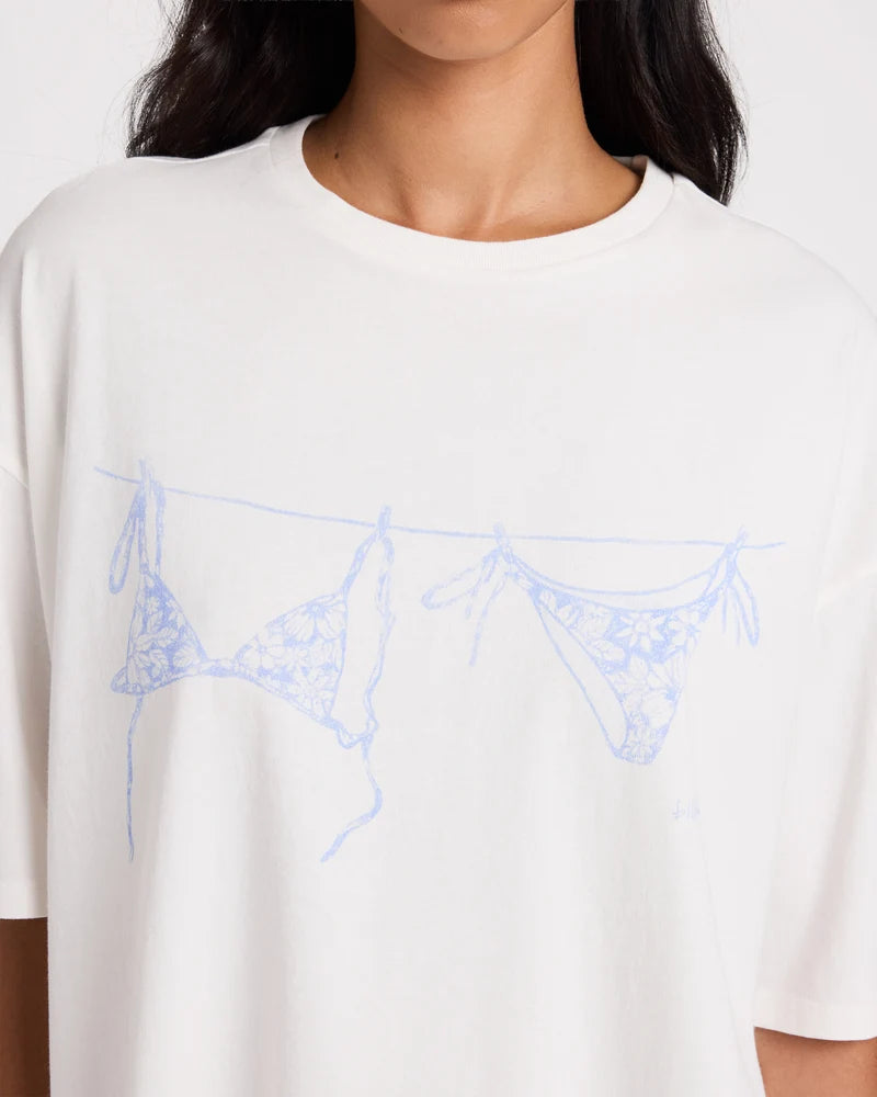 Womens Just Add Bikini T-Shirt- BILLABONG
