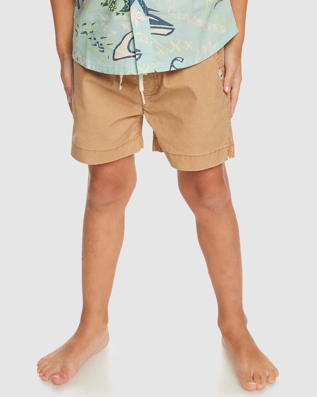 QUIKSILVER - BOYS 2-7 TAXER ELASTICATED SHORTS