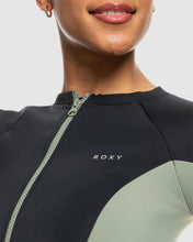 Load image into Gallery viewer, Womens ROXY Pro Wave Long Sleeve Zipped Rash Vest
