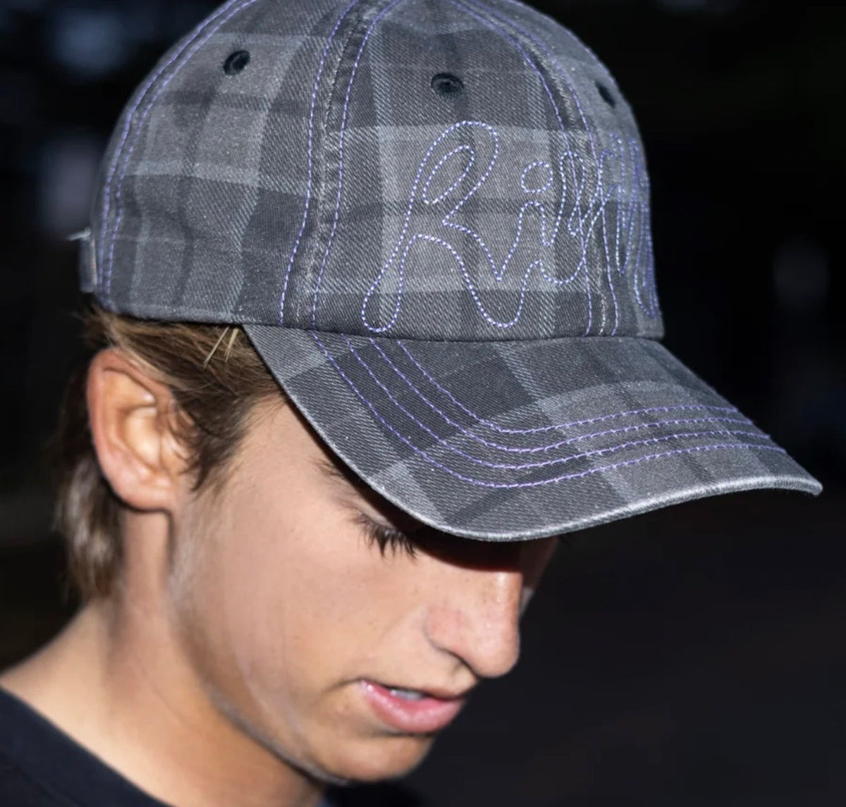 RIVVIA Graf Check Cap