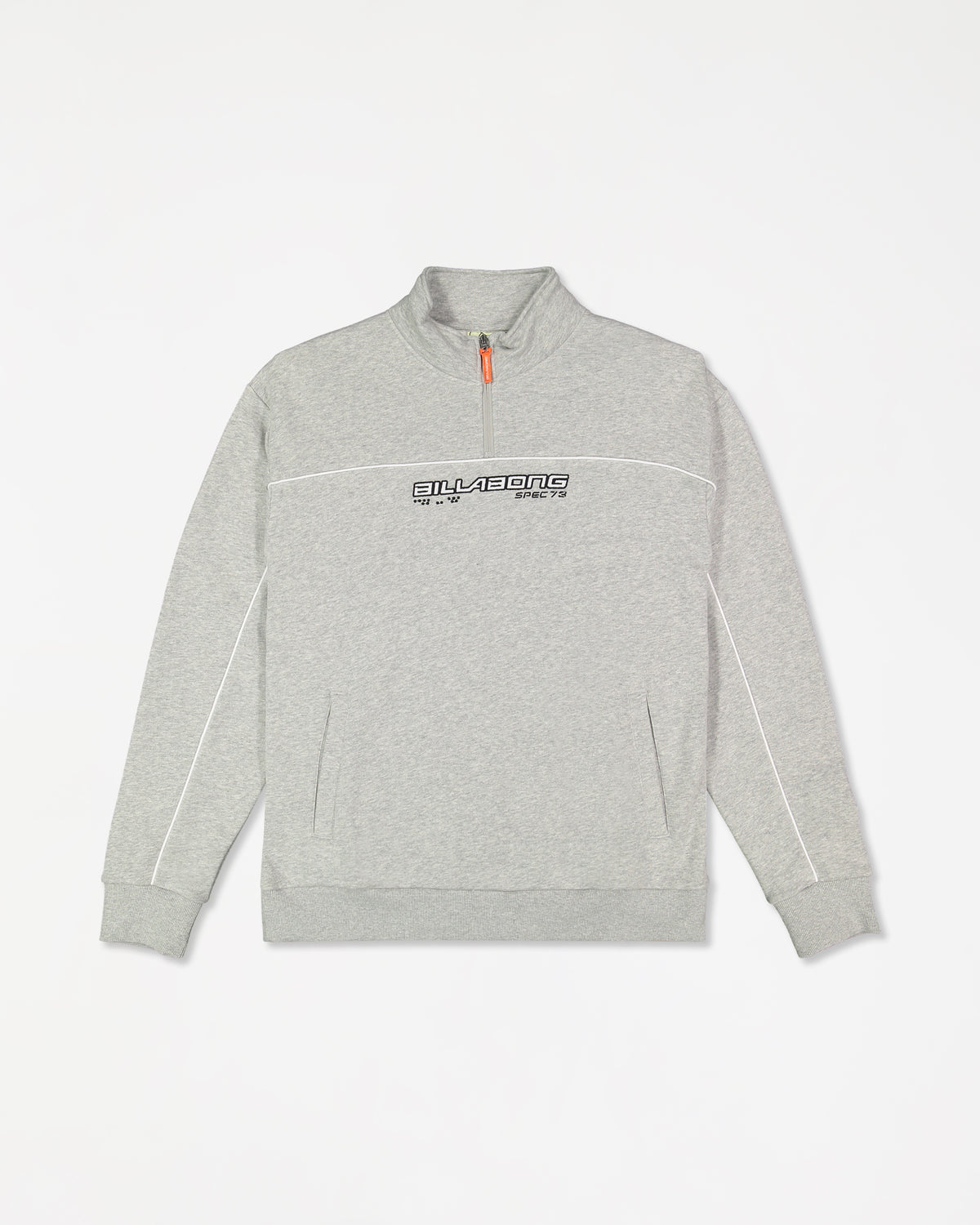 Mens Spec 73 Quarter Zip Fleece Pullover -BILLABONG