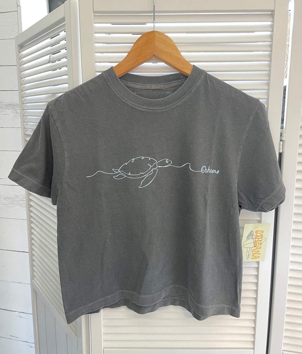 OSHEANA Turtle Crop - Charcoal