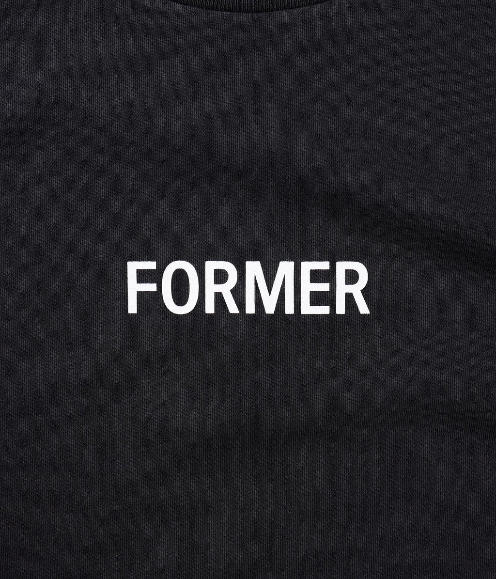 FORMER LEGACY T-SHIRT // WASHED BLACK