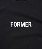 FORMER LEGACY T-SHIRT // WASHED BLACK