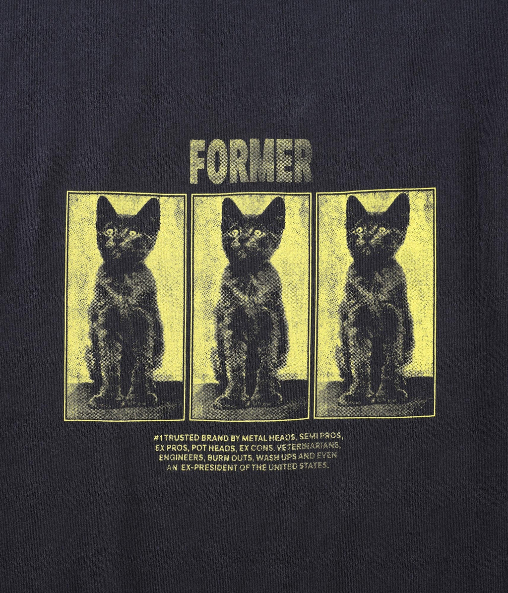 FORMER VET T-SHIRT // WASHED BLACK