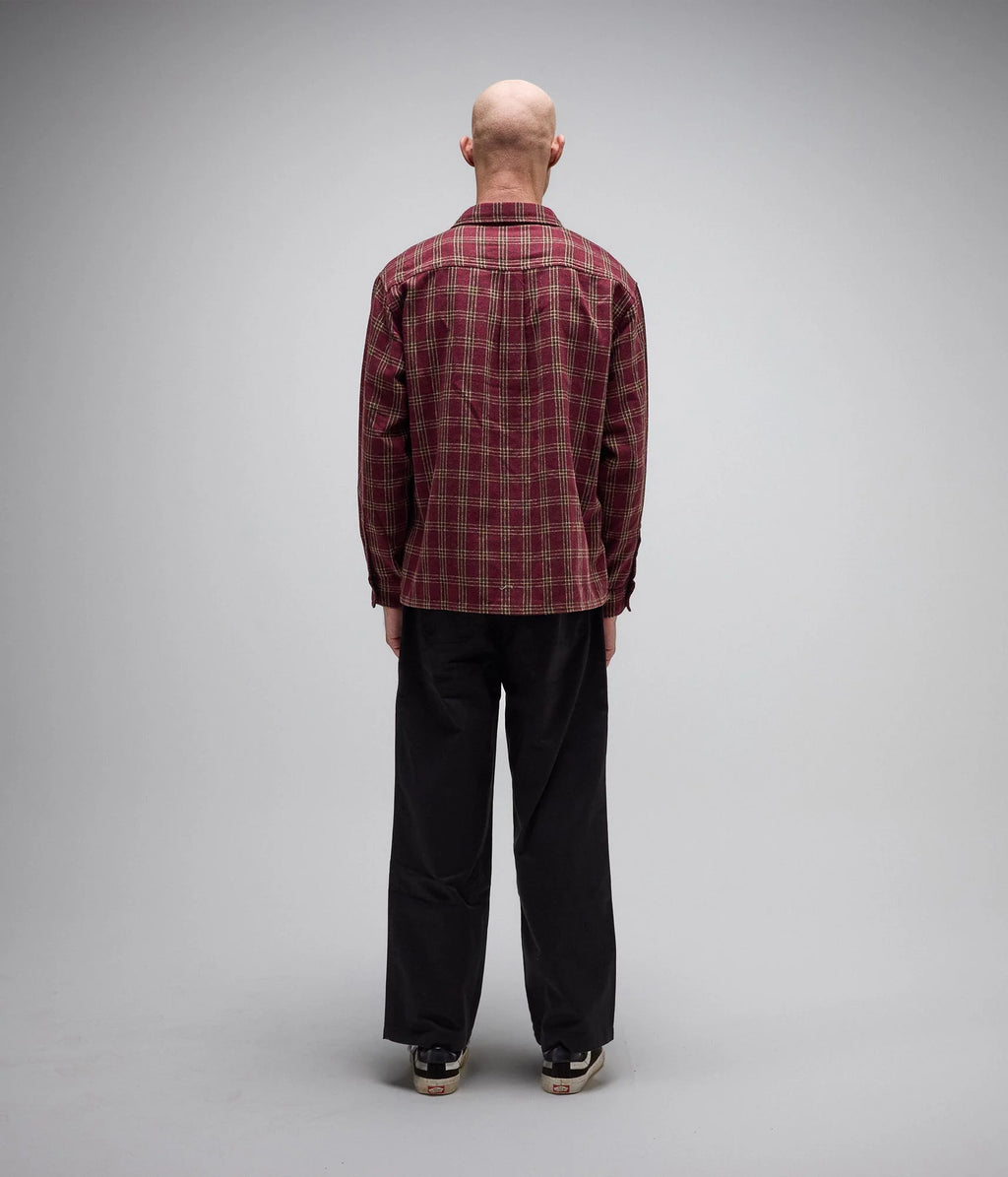 FORMER REYNOLDS FLANNEL LS SHIRT // RED