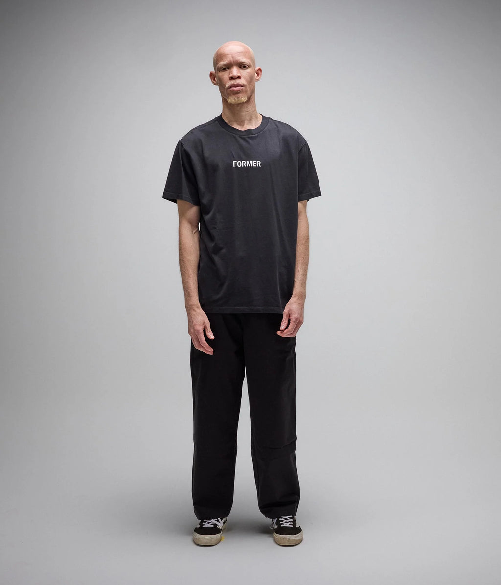 FORMER LEGACY T-SHIRT // WASHED BLACK