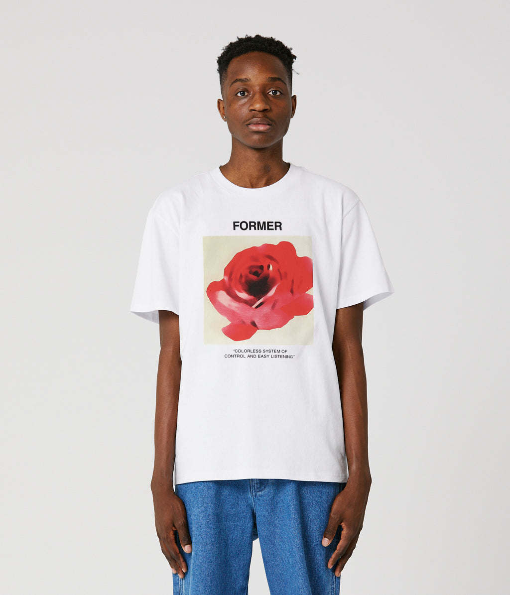 FORMER ROSETTE T-SHIRT - WHITE