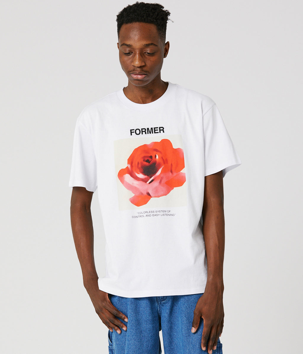 FORMER ROSETTE T-SHIRT - WHITE